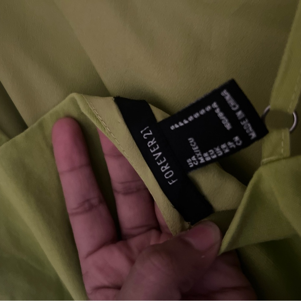 Forever 21 Vibrant Green Apparel